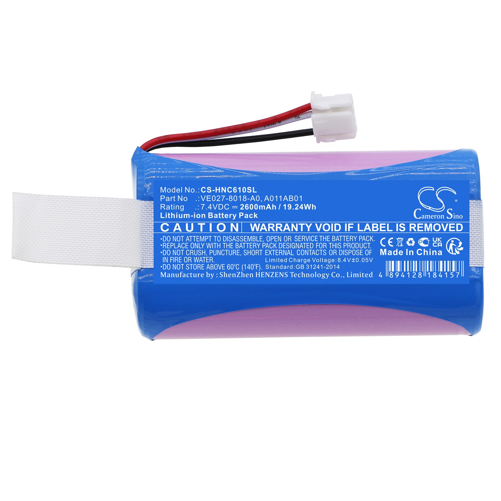 Batteri till Tablett för Intermec CV61, CV61A, 1011CM01