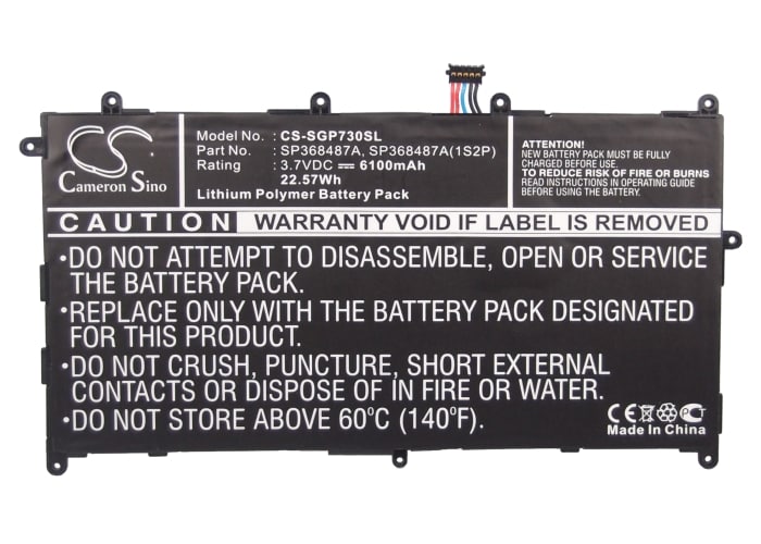 Batteri till Tablett för Samsung Galaxy Tab 8.9, GT-P7300, GT-P7310 m.fl.