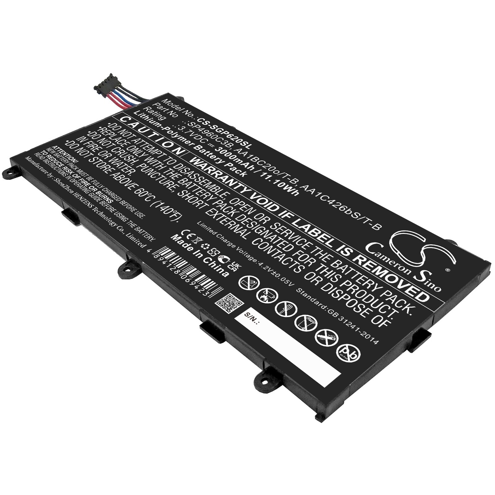 Batteri till Tablett för Samsung GT-P6200, GT-P3110, GT-P3113 m.fl.