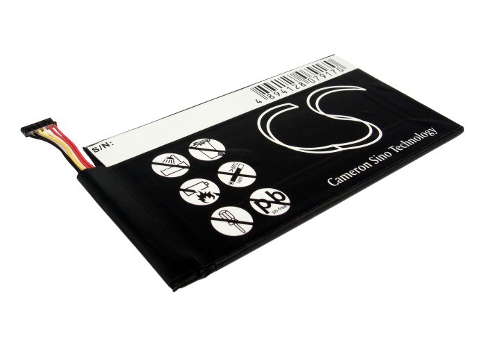 Batteri till Tablett för Google Nexus 7, Nexus 7 8GB, Nexus 7 16GB m.fl.