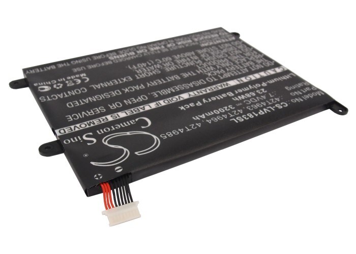 Batteri till Tablett för Lenovo ThinkPad 1838, ThinkPad 1838 10.1, ThinkPad 1838-25U m.fl.