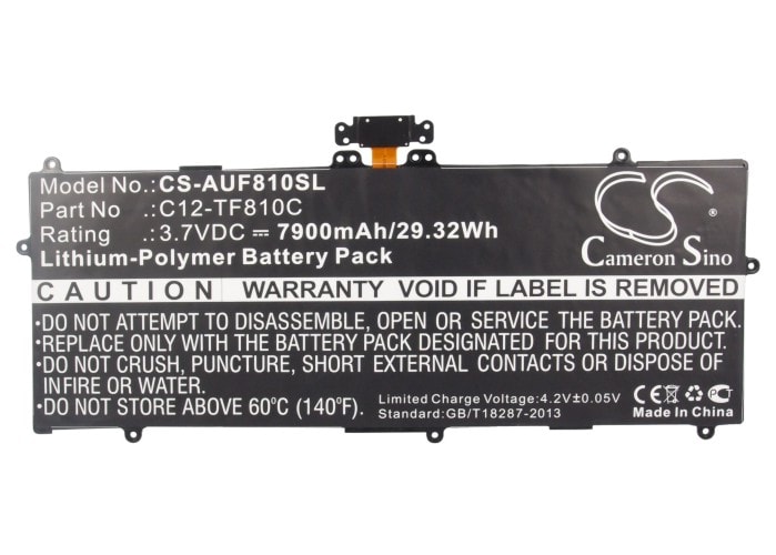 Batteri till Tablett för Asus Vivo Tab TF810C, Vivo Tab TF810, TF810 m.fl.