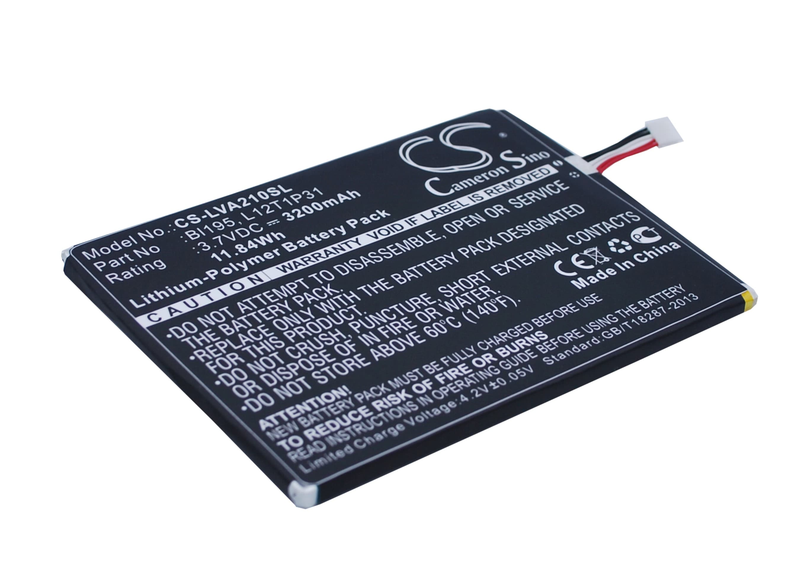Batteri till Tablett för Lenovo A2107, A2207, A2 m.fl.