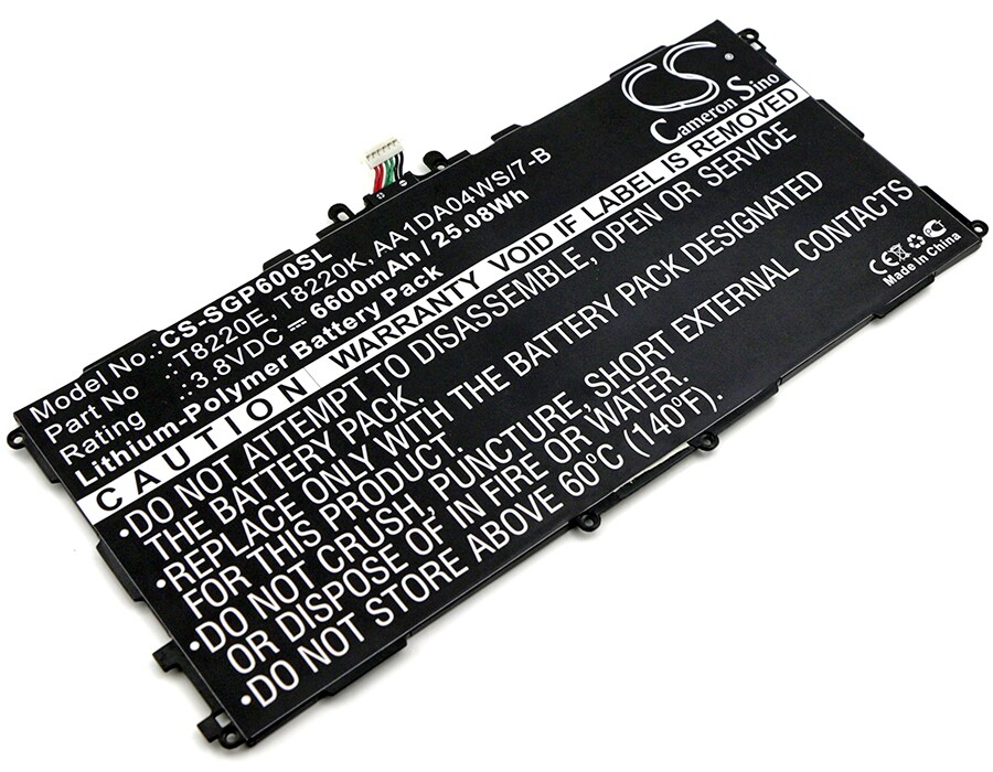 Batteri till Tablett för Samsung SM-P600, SM-P601, Galaxy Note 10.1 m.fl.