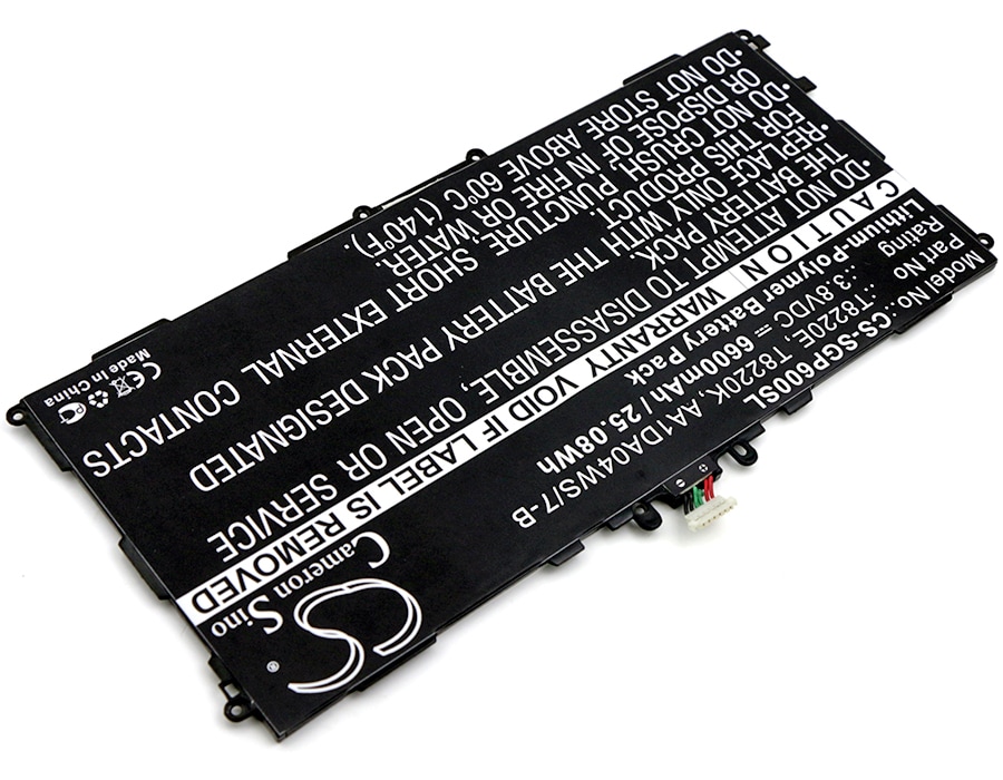 Batteri till Tablett för Samsung SM-P600, SM-P601, Galaxy Note 10.1 m.fl.