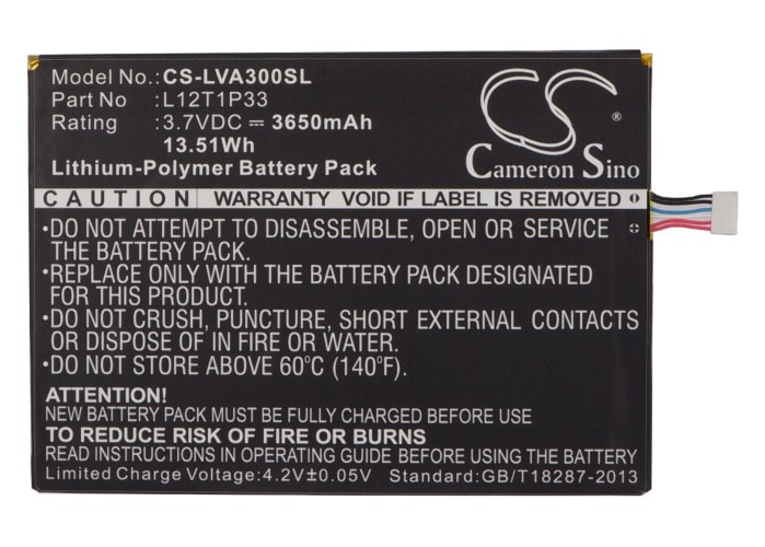 Batteri till Tablett för Lenovo IdeaPad A3000, IdeaPad A3000-H, Ideapad A1010 m.fl.