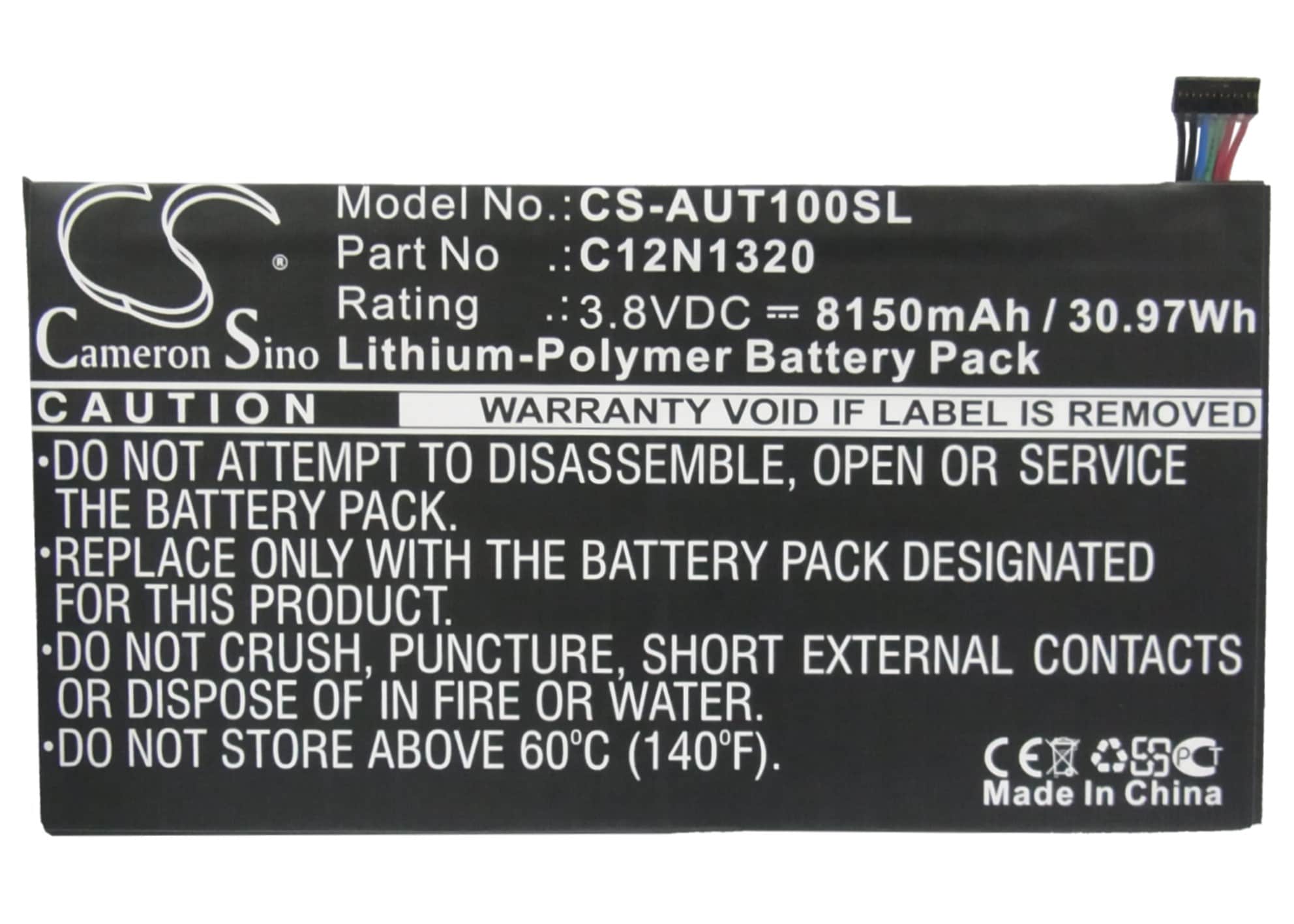 Batteri till Tablett för Asus Transformer Book T100, Transformer Book T100T m.fl.
