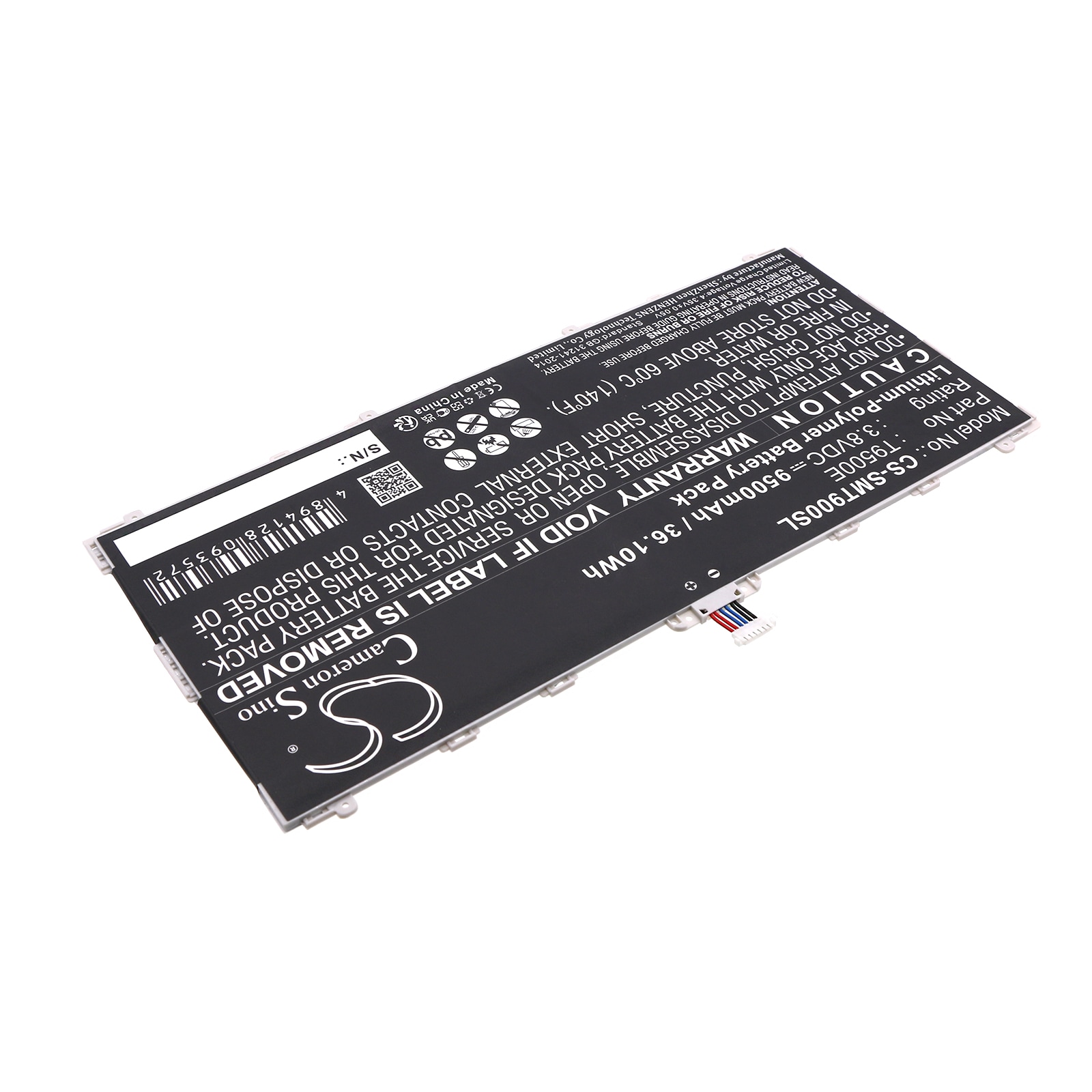 Batteri till Tablett för Samsung SM-T900, SM-T905, Galaxy TabPRO 12.2 m.fl.