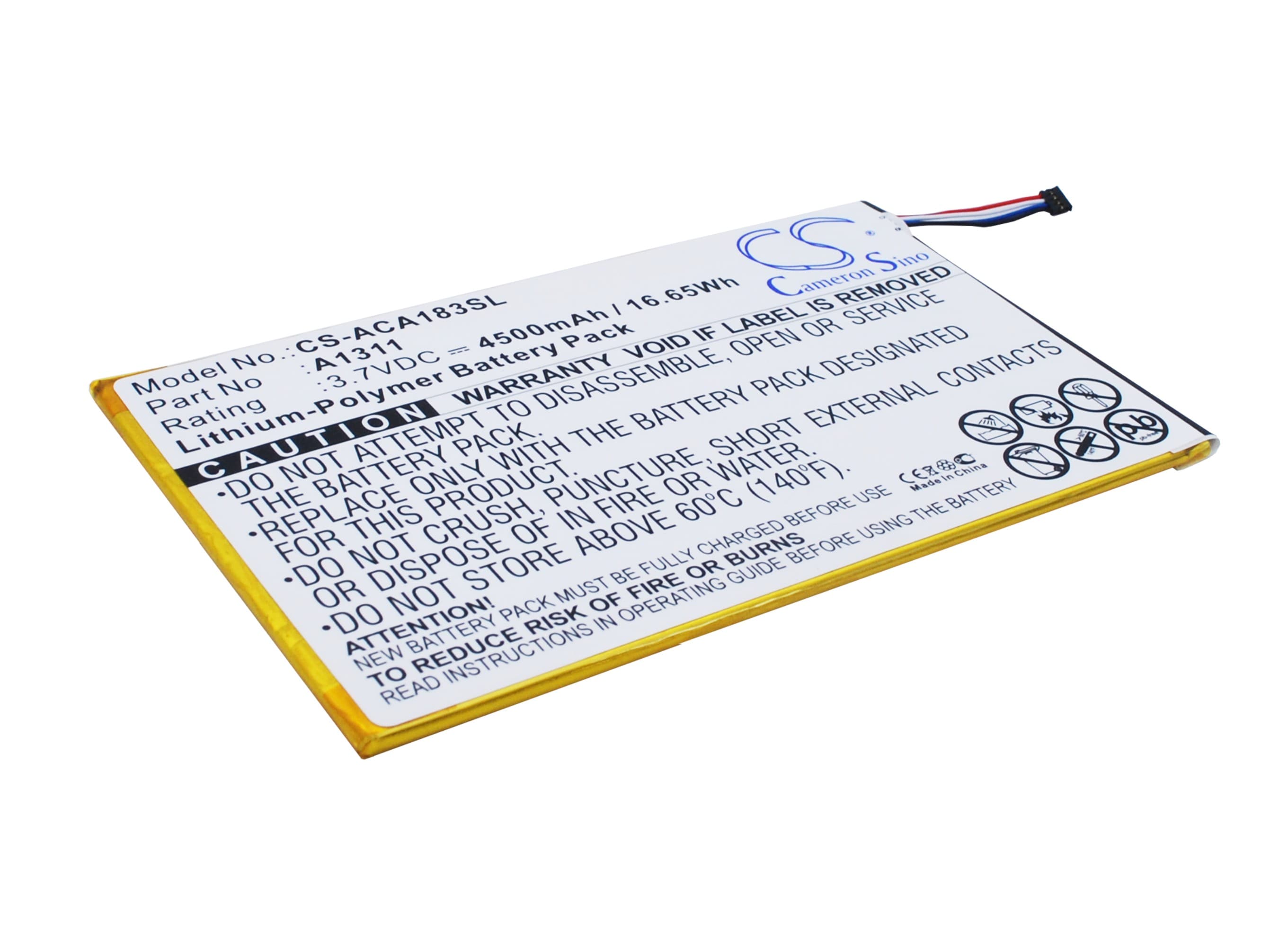 Batteri till Tablett för Acer Iconia Tab 8, A1-830, A1-830-2Csw-L16T m.fl.