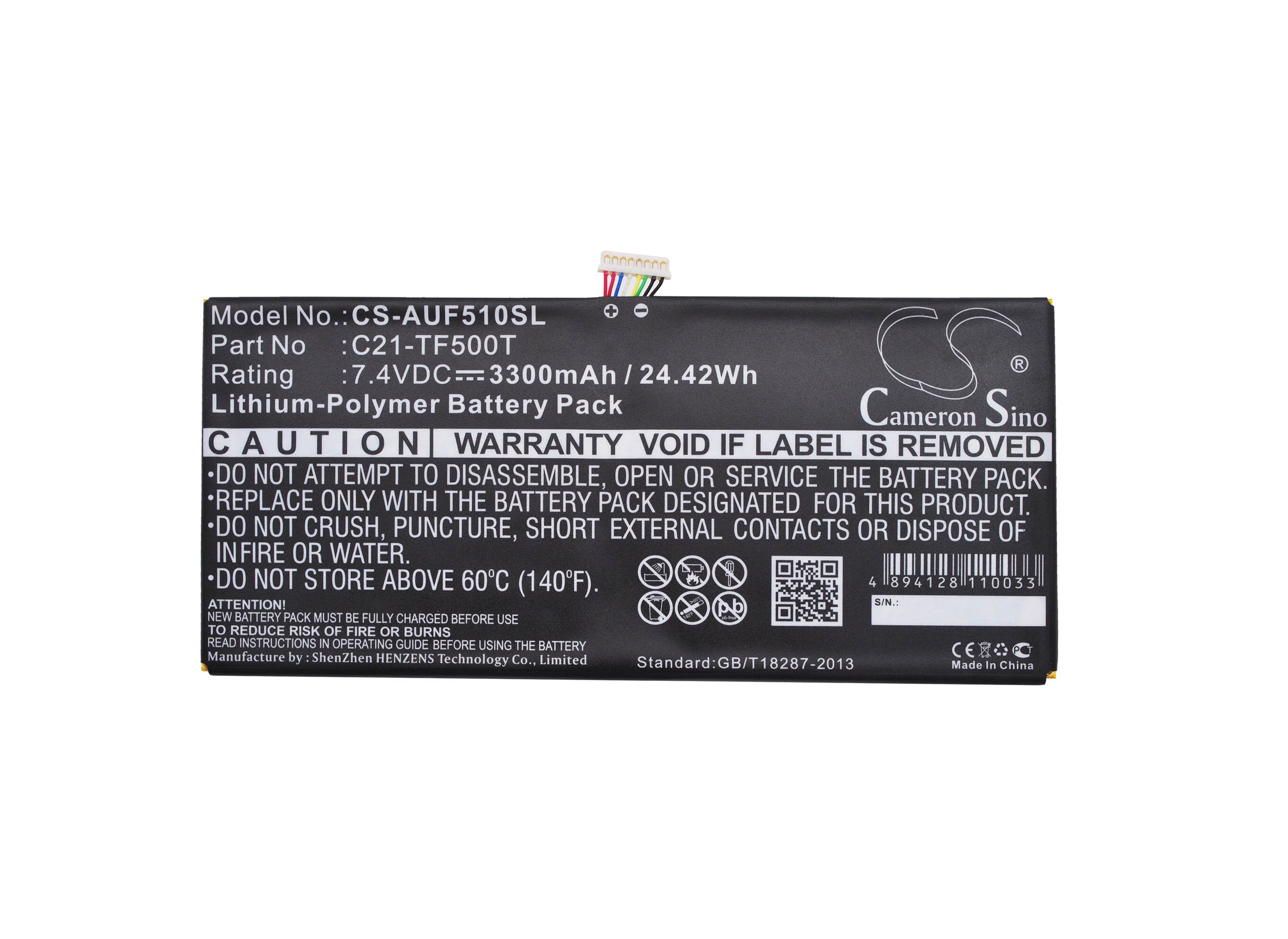 Batteri till Tablett för Asus Transformer Pad TF500T