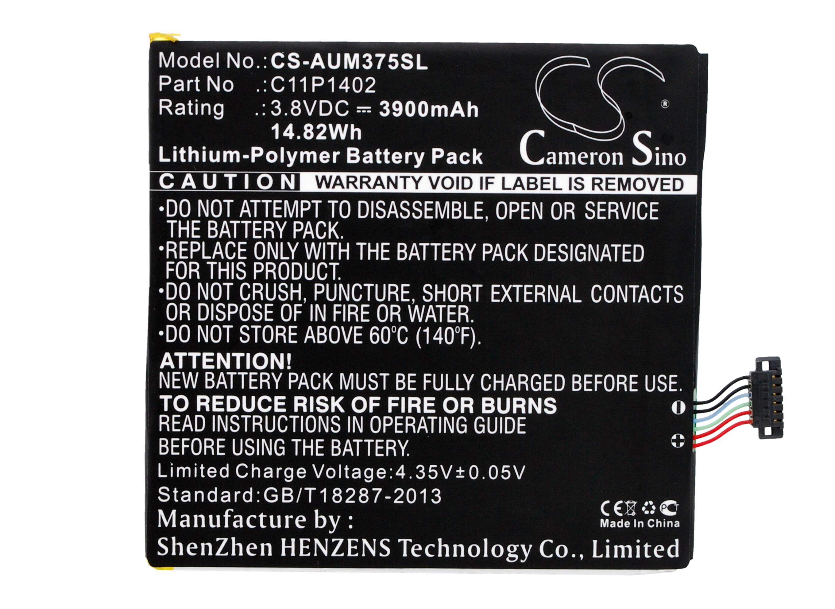 Batteri till Tablett för Asus FE375CG, FE375CXG, Padpone 7 K019 m.fl.