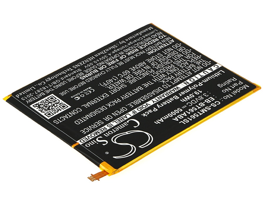Batteri till Tablett för Samsung SM-T560, SM-T561, Galaxy Tab E Nook Edition 9.6 m.fl.