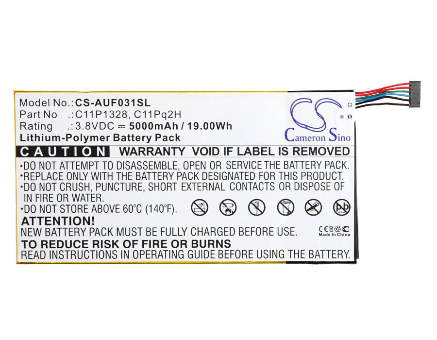 Batteri till Tablett för Asus Transformer Pad 3G, TF103CG, TF0310CG 16GB m.fl.