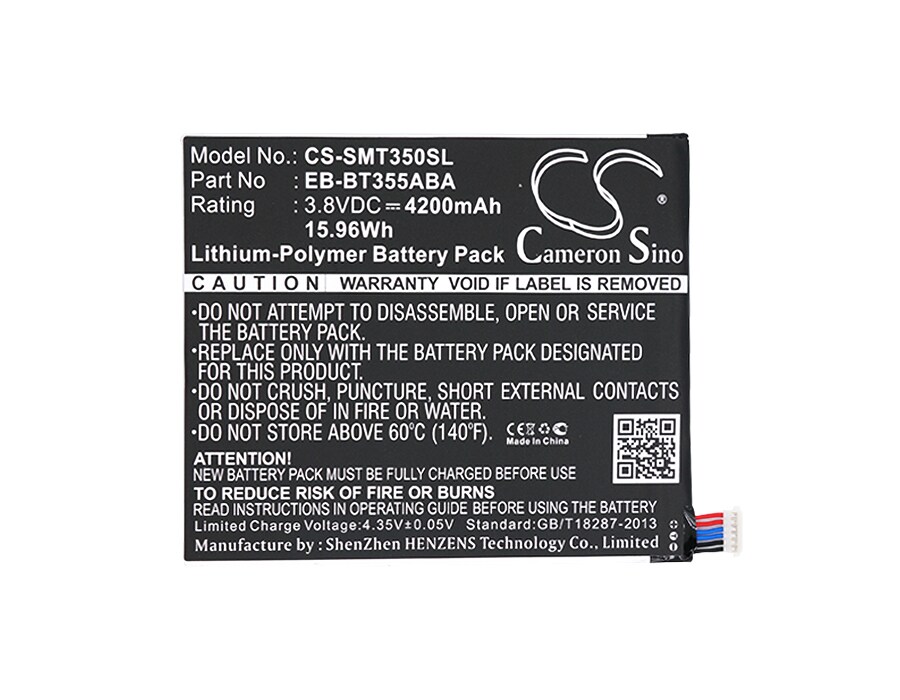 Batteri till Tablett för Samsung SM-T350, Galaxy Tab A 8.0, SM-P350 m.fl.