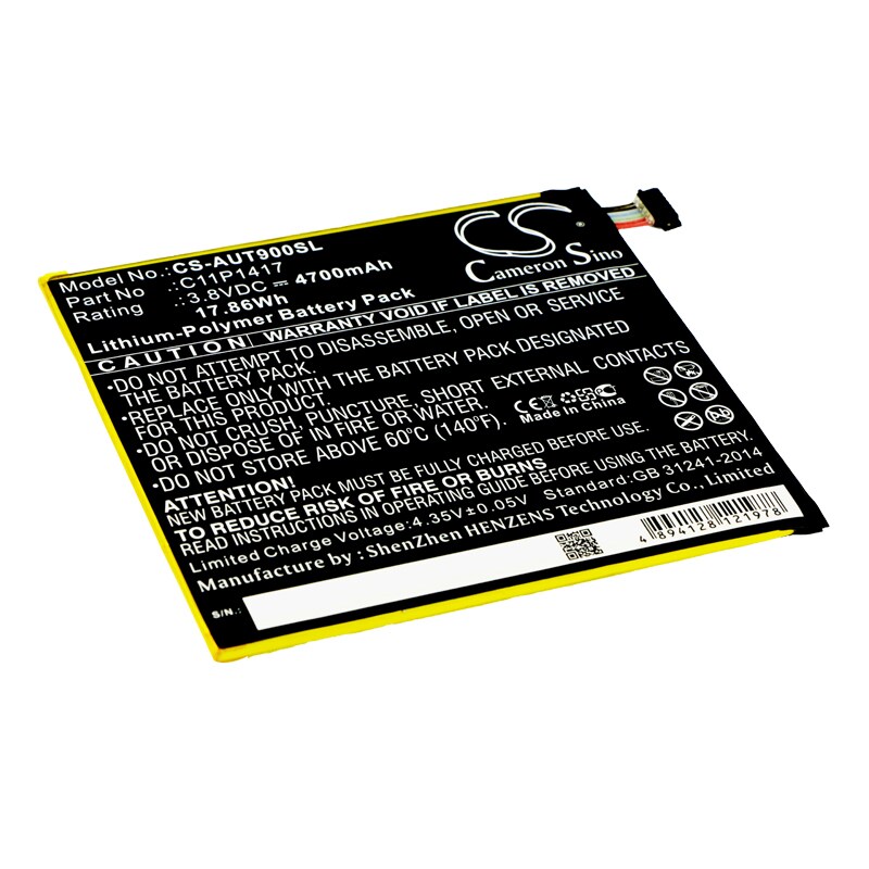 Batteri till Tablett för Asus Transformer Book T90, ansformer Book T90 Chi