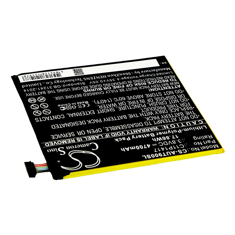 Batteri till Tablett för Asus Transformer Book T90, ansformer Book T90 Chi