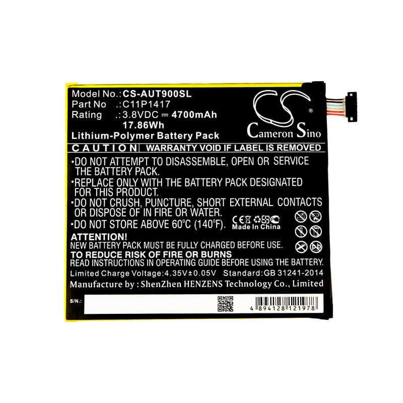 Batteri till Tablett för Asus Transformer Book T90, ansformer Book T90 Chi