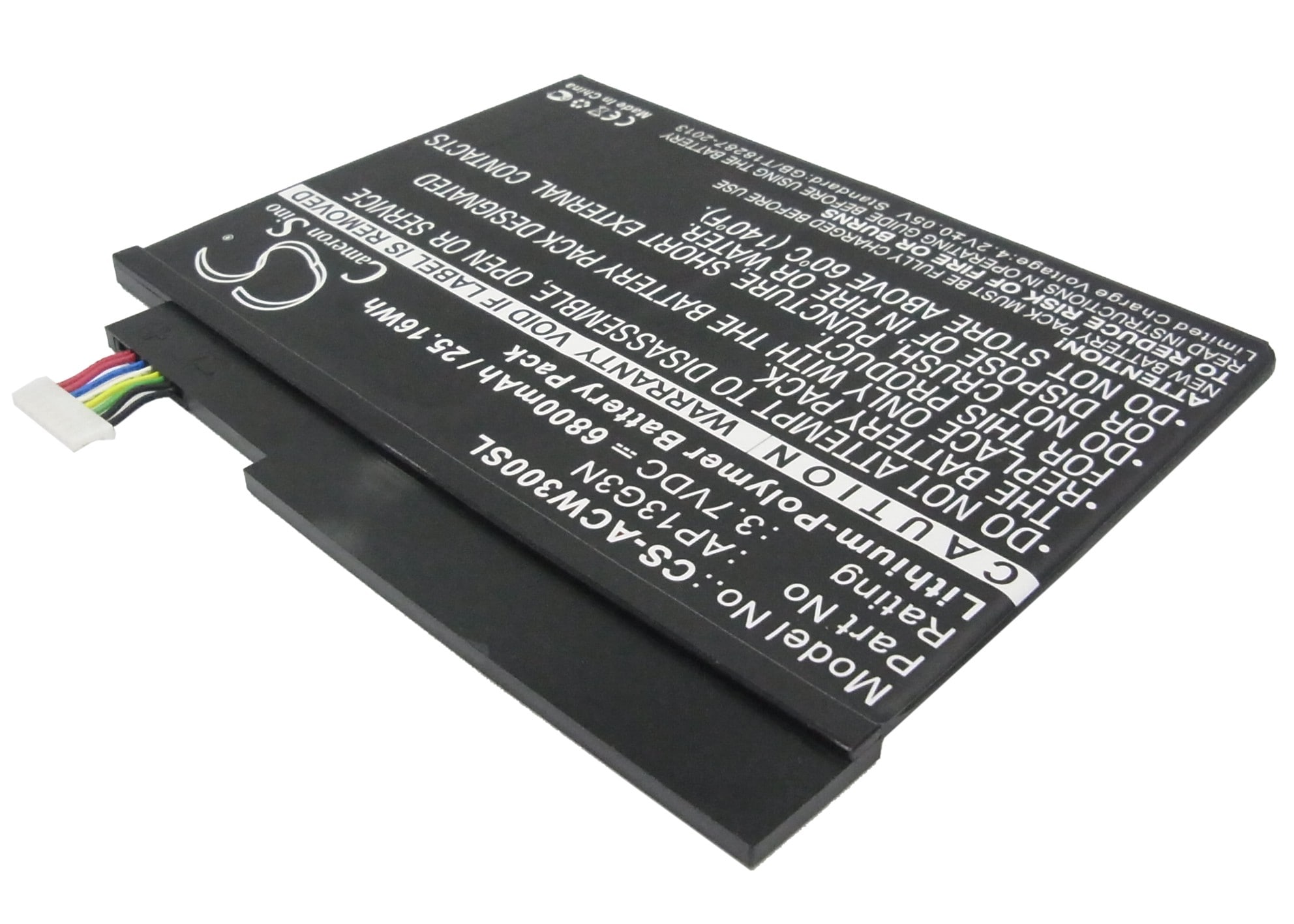 Batteri till Tablett för Acer Iconia Tab W3, Iconia Tab W3-810, ZEIV4