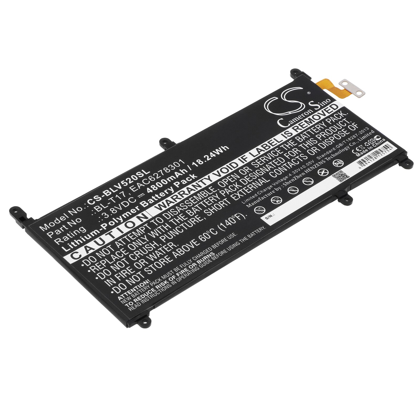 Batteri till Tablett för LG G Pad X 8.3, VK815, G Pad III 8.0