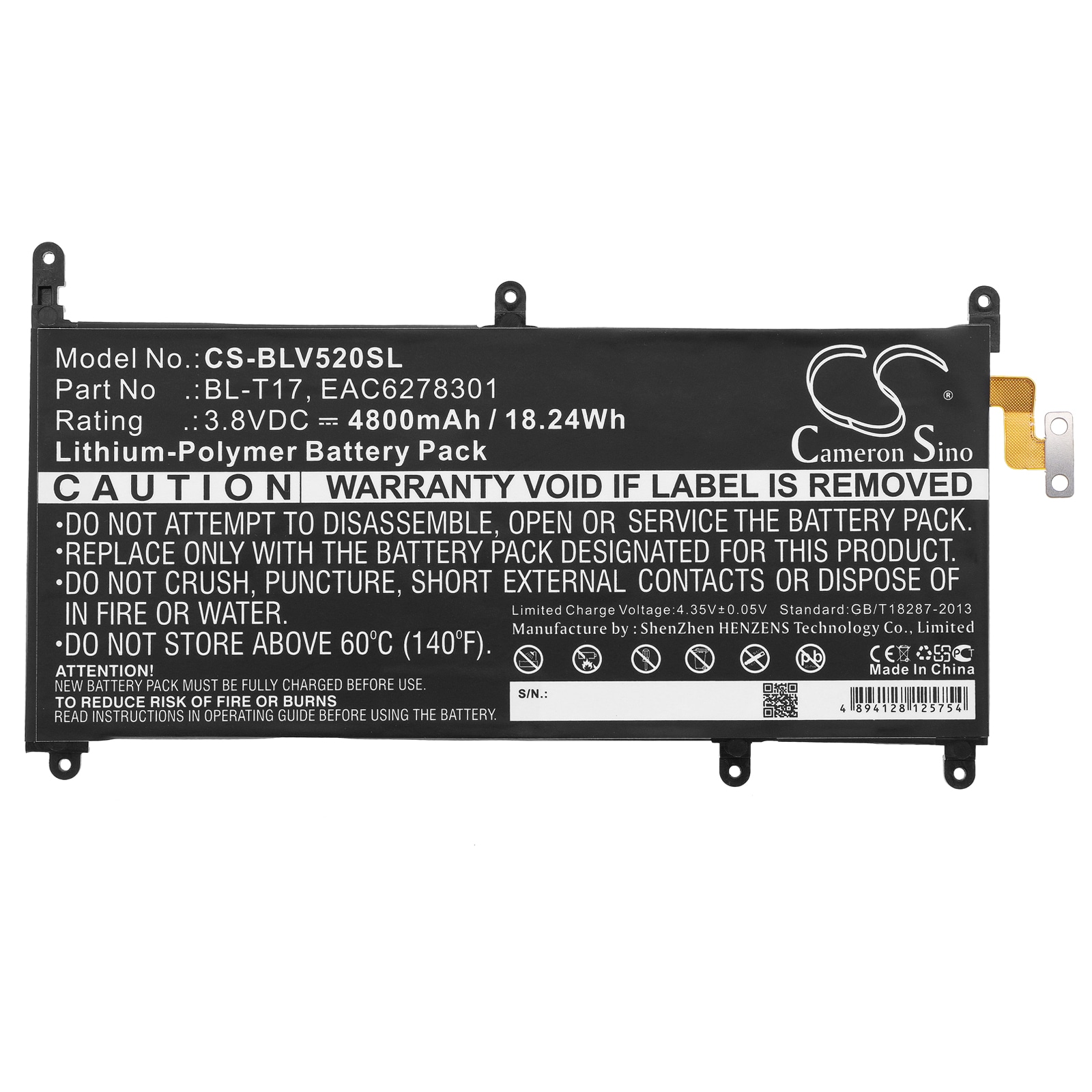 Batteri till Tablett för LG G Pad X 8.3, VK815, G Pad III 8.0