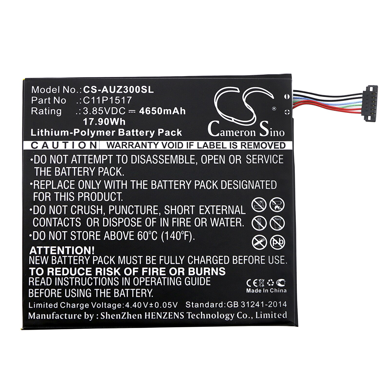 Batteri till Tablett för Asus ZenPad C 7.0 P01Z, ZenPad 10 Z300CNL, ZenPad Z300CNL m.fl.
