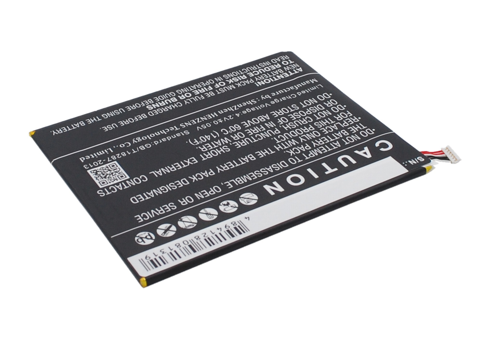 Batteri till Tablett för Alcatel One Touch POP 7, P310A, One Touch Pixi 8 m.fl.