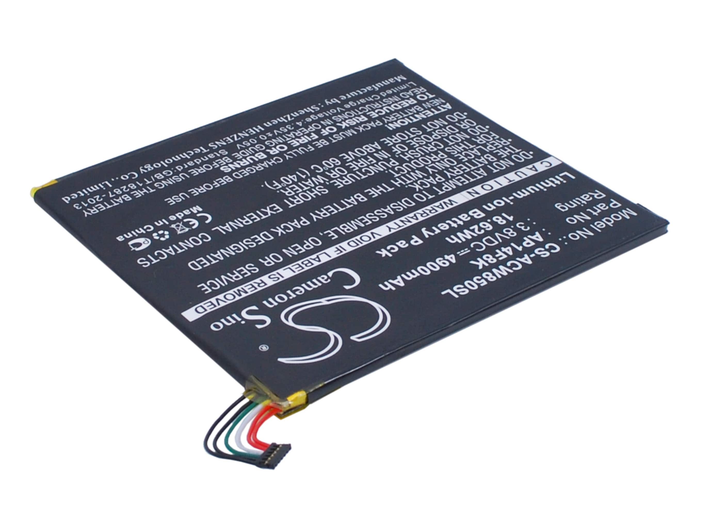 Batteri till Tablett för Acer Iconia Tab A1-850, Iconia Tab B1-810, Iconia Tab B1-820 m.fl.