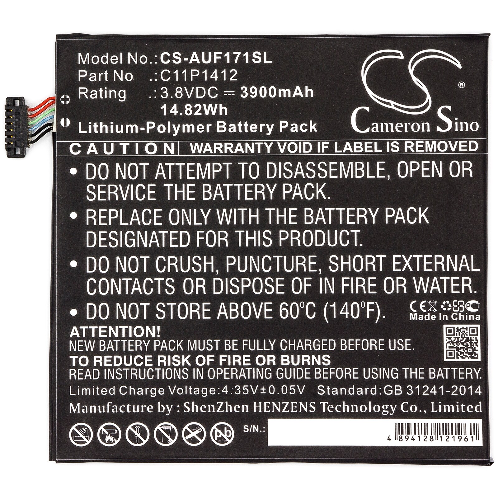 Batteri till Tablett för Asus Fonepad 7 FE171MG, FE175CG, FE170CG m.fl.