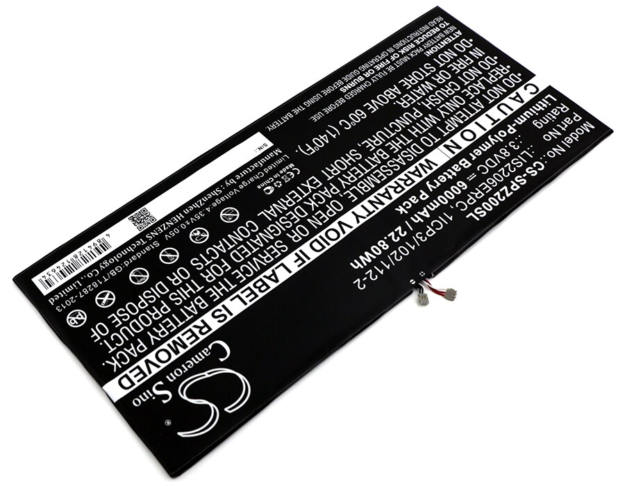 Batteri till Tablett för Sony Xperia Tablet Z2, Xperia Tablet Z2 TD-LTE, SOT21 m.fl.