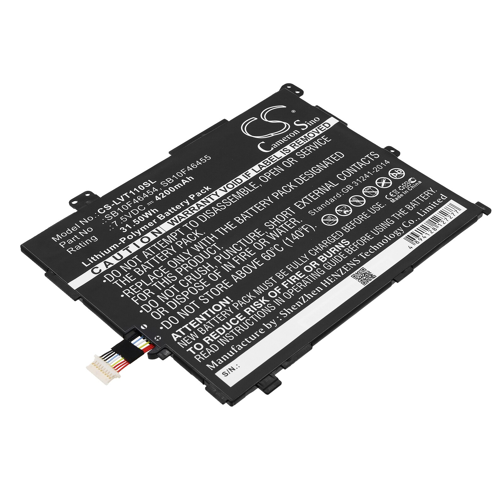 Batteri till Tablett för Lenovo Thinkpad 10 2nd, Thinkpad 10 20E3, Thinkpad 10 20E4