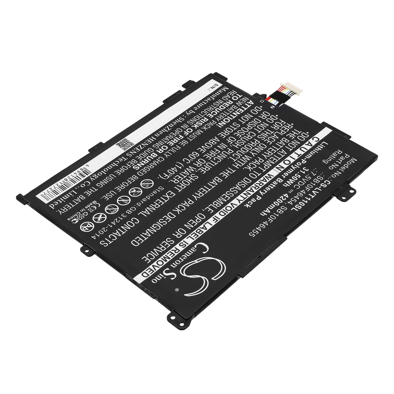 Batteri till Tablett för Lenovo Thinkpad 10 2nd, Thinkpad 10 20E3, Thinkpad 10 20E4