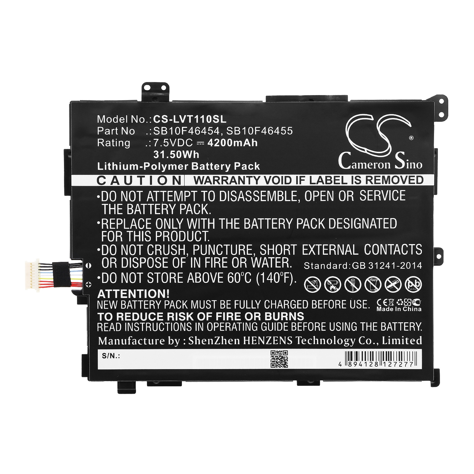 Batteri till Tablett för Lenovo Thinkpad 10 2nd, Thinkpad 10 20E3, Thinkpad 10 20E4