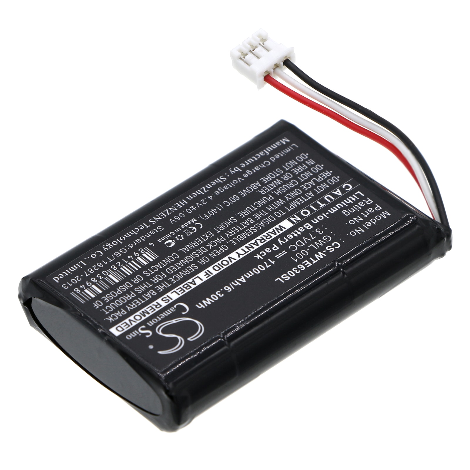 Batteri till Tablett för Wacom CTE630BT Graphire Wireless Pen Tablet, CTE-630BT m.fl.