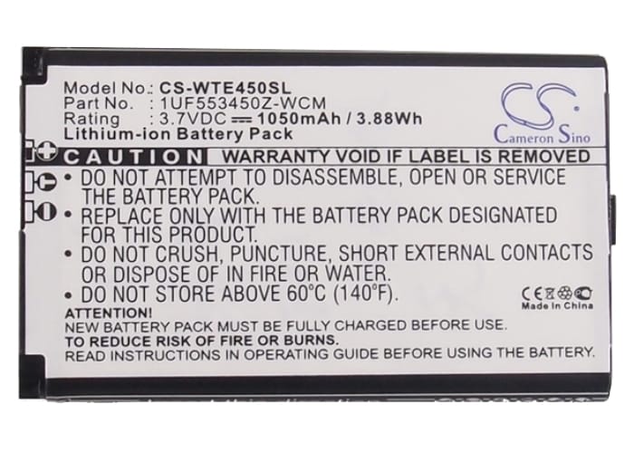 Batteri till Tablett för Wacom CTL-470, CTH-470, CTH-670 m.fl.