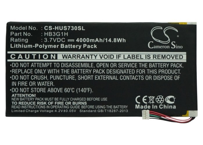Batteri till Tablett för T-Mobile Springboard