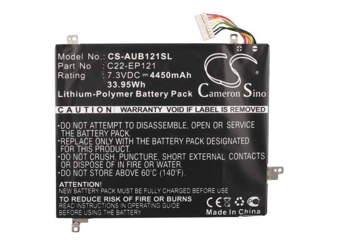 Batteri till Tablett för Asus Eee Pad Slate, Eee Pad B121, Eee Pad Slate EP121 m.fl.