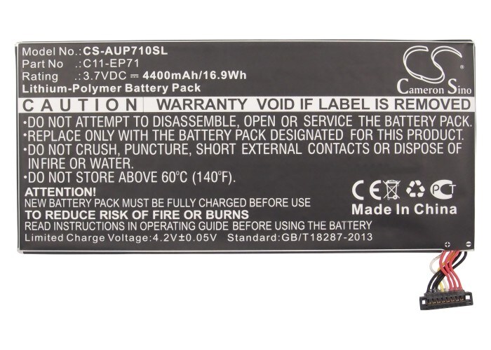 Batteri till Tablett för Asus Eee Pad MeMo EP71, EP71, N71PNG3