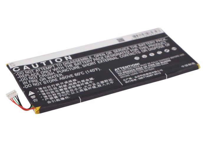 Batteri till Tablett för ZTE V72, V72a, Velox