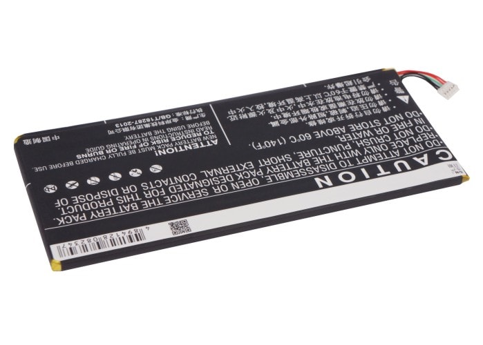 Batteri till Tablett för ZTE V72, V72a, Velox