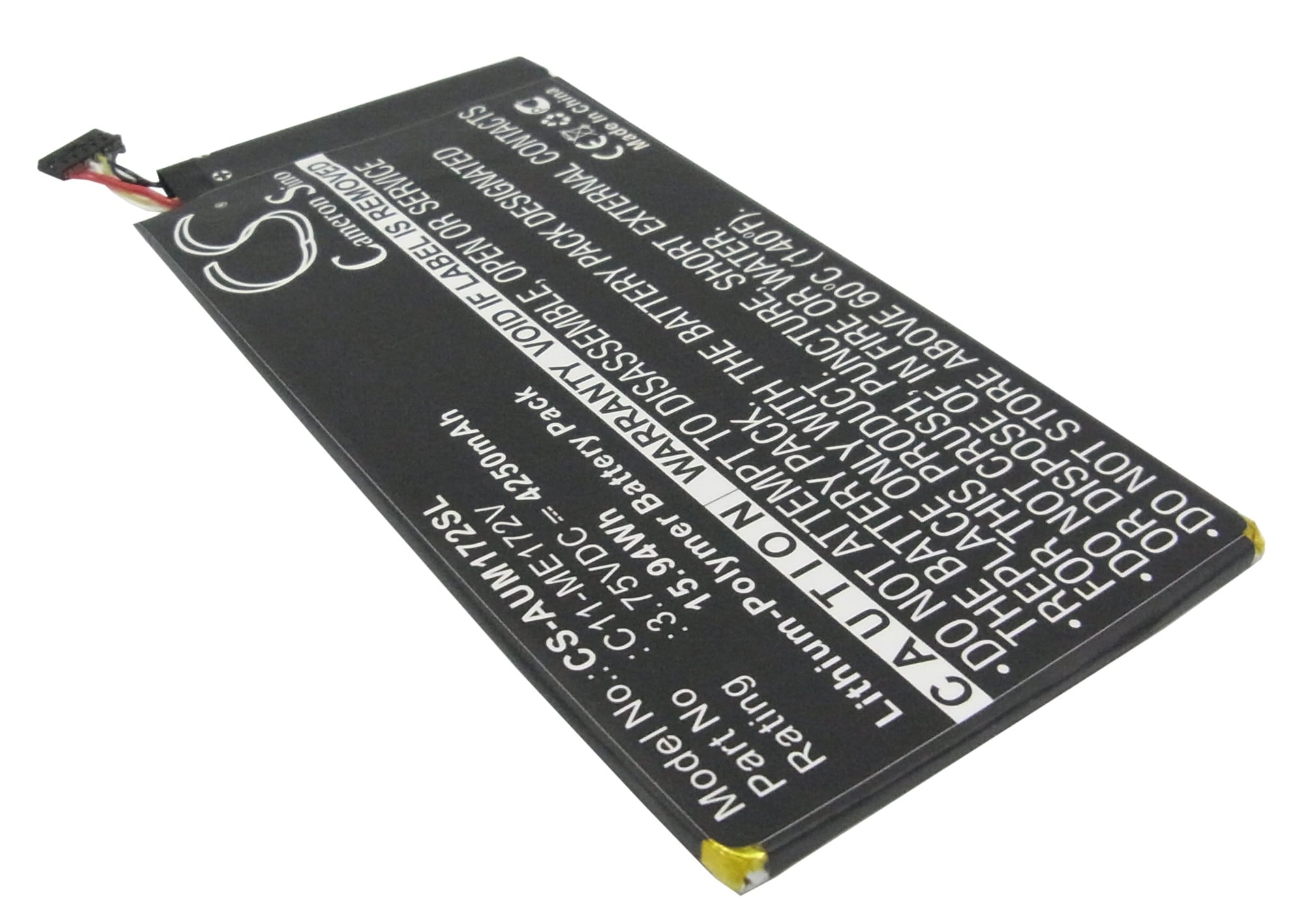 Batteri till Tablett för Asus MeMO Pad ME172, ME172, ME172V m.fl.