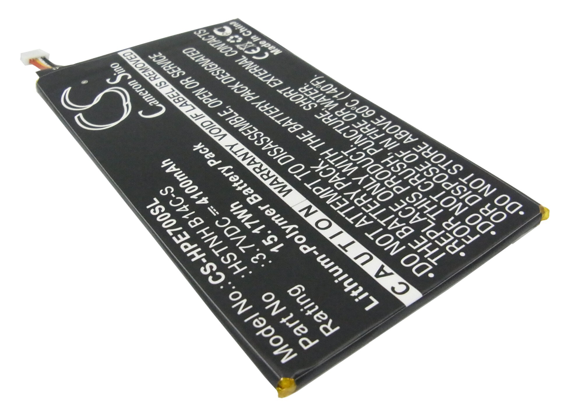 Batteri till Tablett för HP Tablet 7 1800, Slate 7 1800 Tablet m.fl.