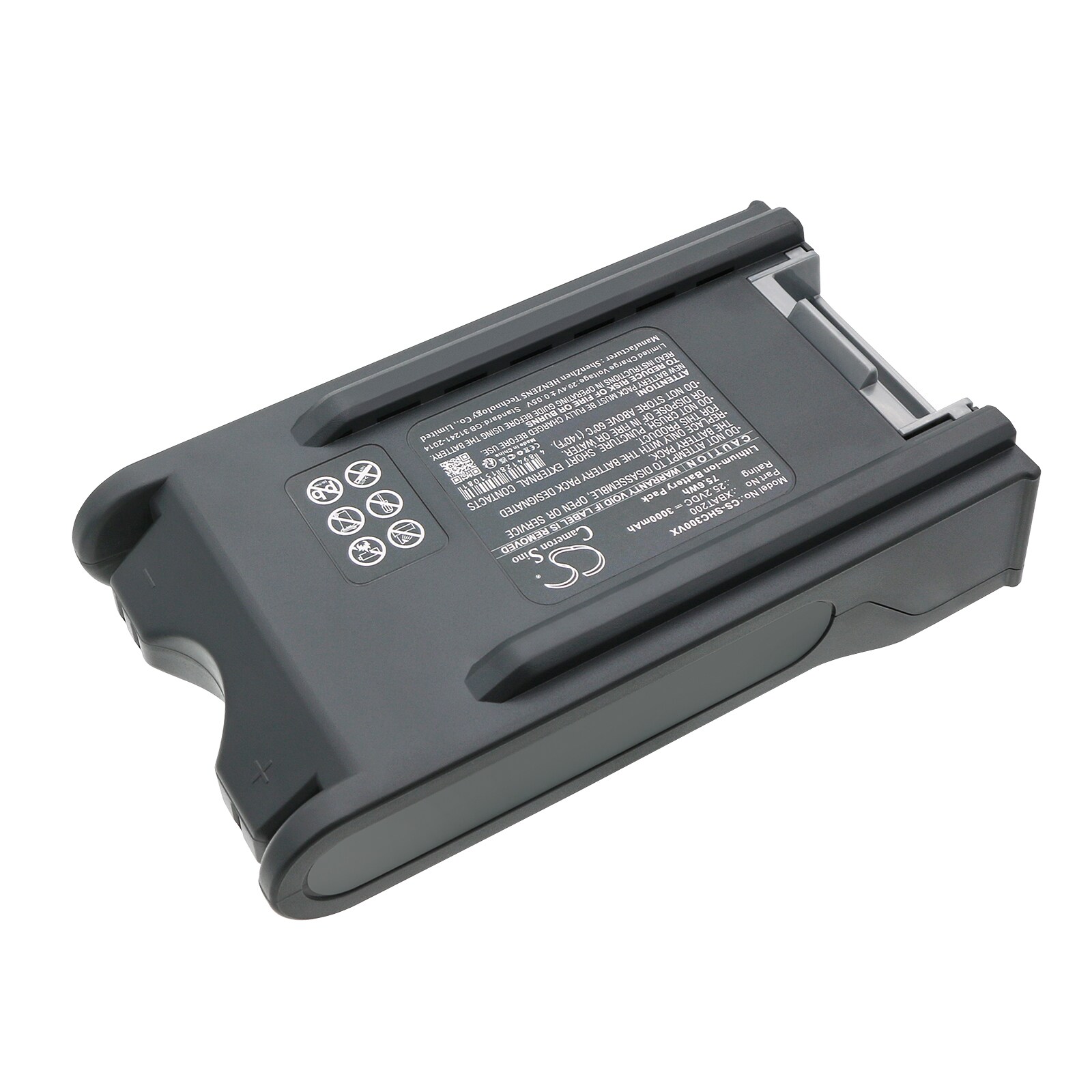 Batteri till Vakuum för Shark IC205, IC205CCO, IC200C m.fl.