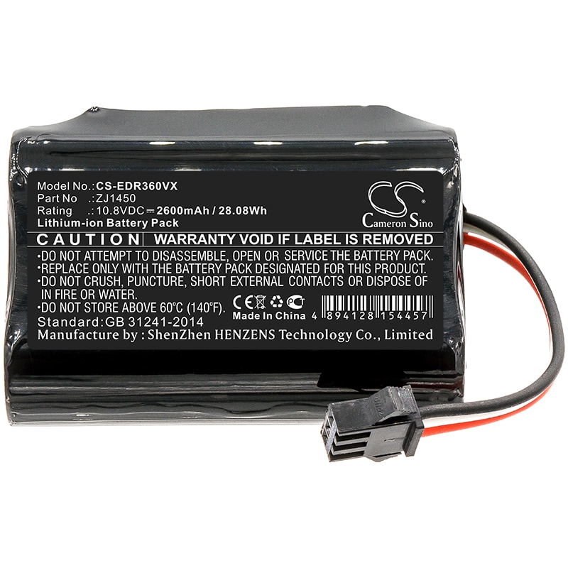 Batteri till Vakuum för Ecovacs TCR360, D36A, D36B m.fl.