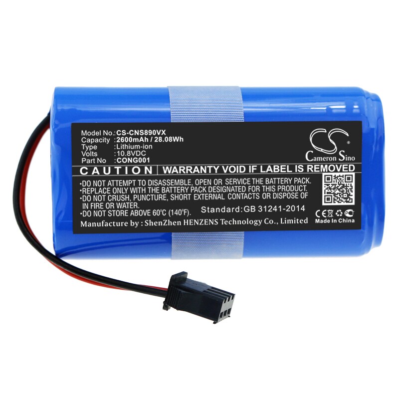 Batteri till Vakuum för CECOTEC CONGA 890 Slim, CONGA Wet, CONGA Slim m.fl.