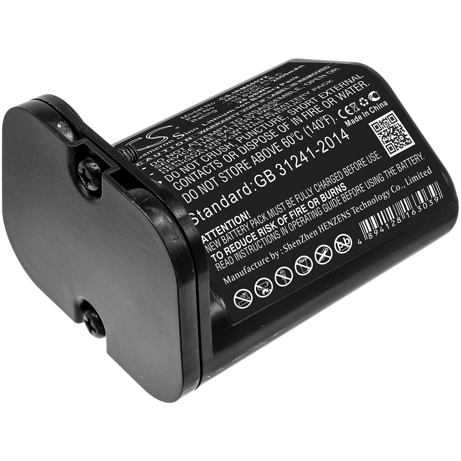 Batteri till Vakuum för iRobot Braava Jet M6, M611020, M612880 m.fl.