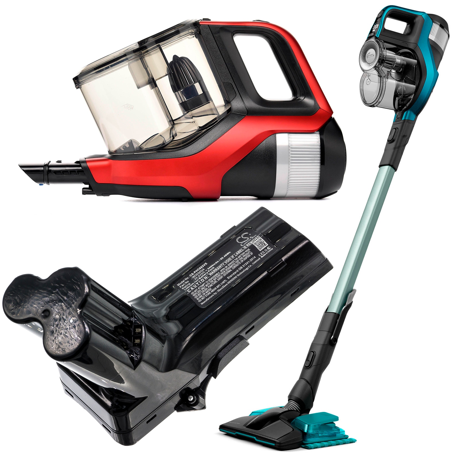 Batteri till Vakuum för Philips SpeedPro Max, SpeedPro Max Aqua, XC8147 m.fl.