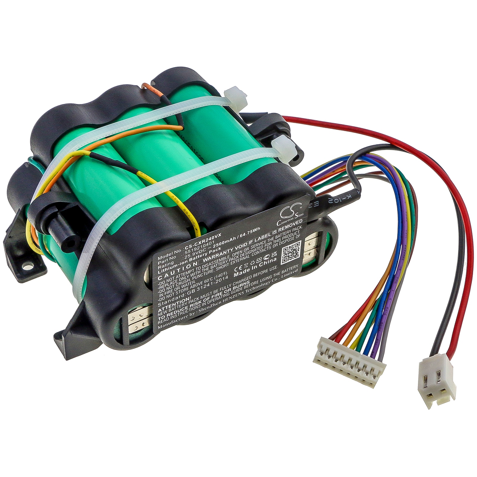 Batteri till Vakuum för DeLonghi Colombina XLR24LI, Colombina XLR24LI.BL