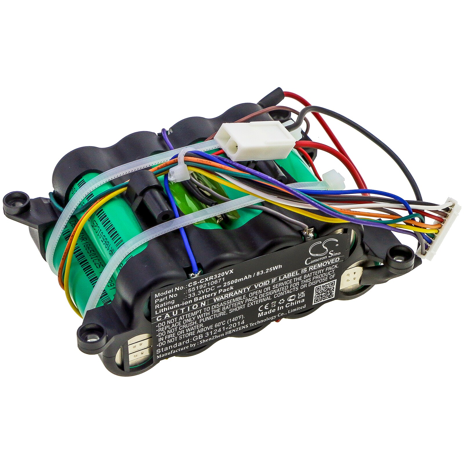 Batteri till Vakuum för DeLonghi Colombina XLR32, Colombina XLR32LMD.W m.fl.