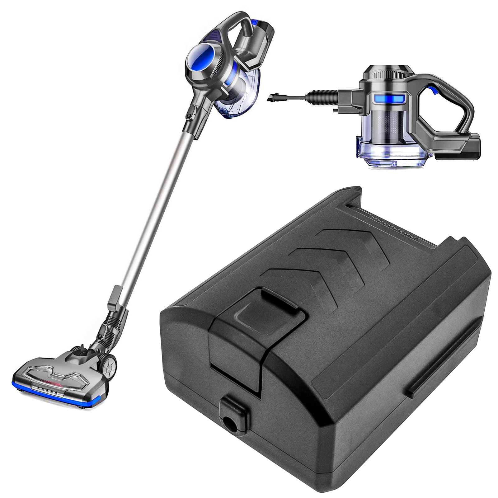 Batteri till Vakuum för Moosoo X6