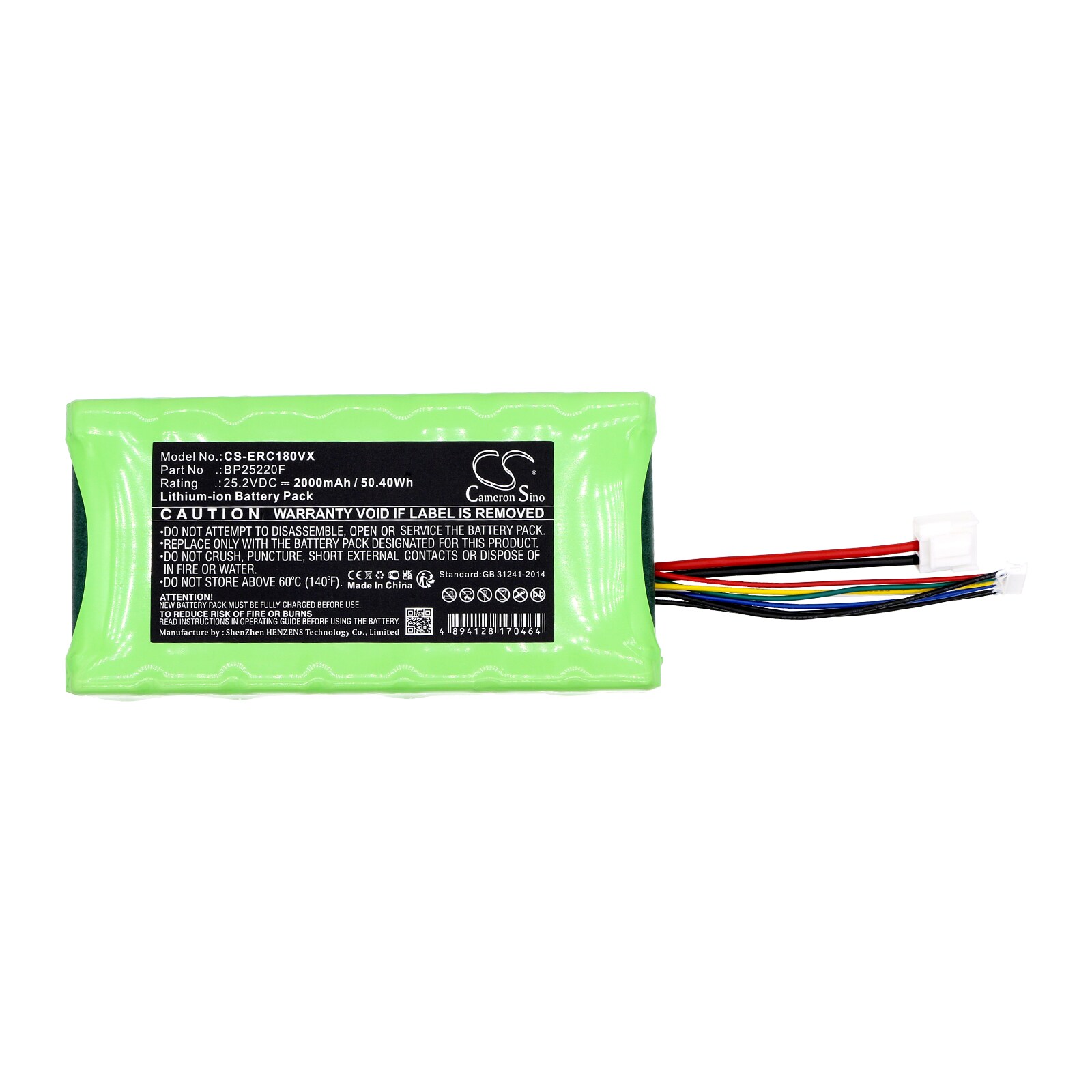 Batteri till Vakuum för Keronic KVR25221 MOP